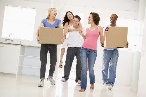 Business relocation team preparing a commercial move in Barnet