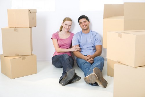 Driver helping with a small move in Barnet
