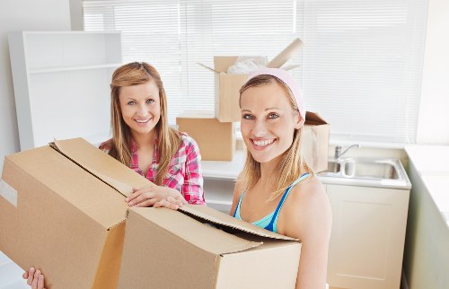 Barnet office relocation process with loading and transport