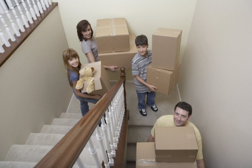 Local moving team handling flat removals in Barnet